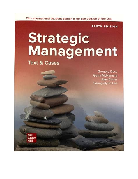 strategic management: text and cases